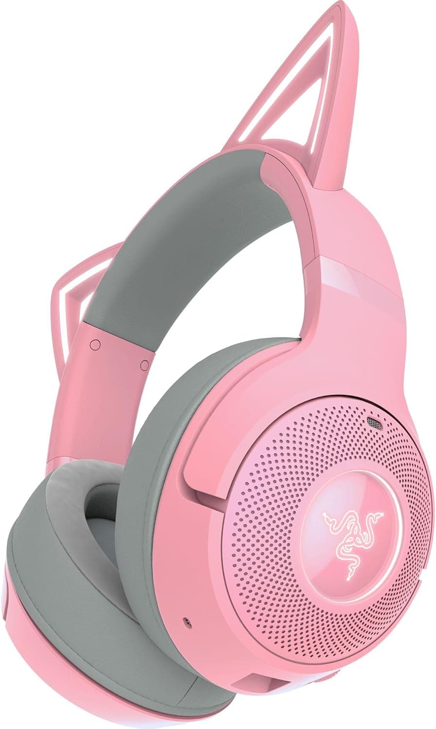 Razer Kraken Kitty V2 BT | Auscultadores gaming sem fios com orelhas de gato e iluminação RGB