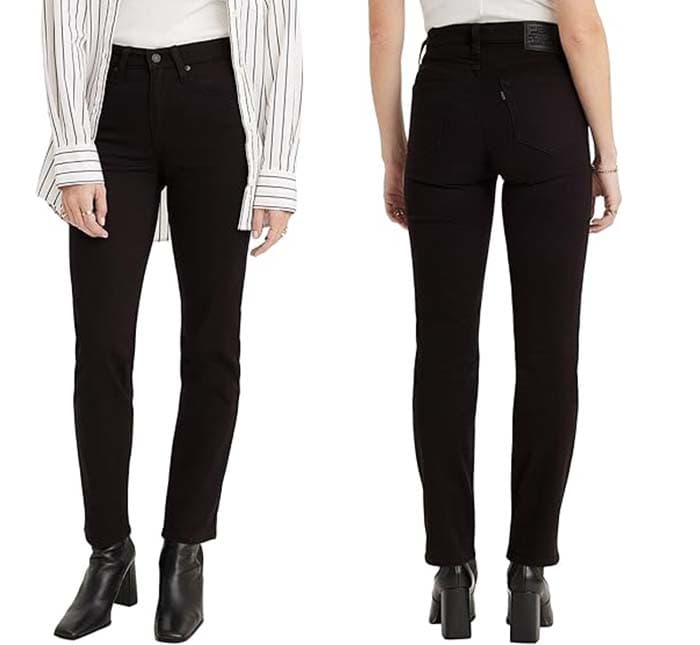 Levi's 724 High Rise Straight Calças para mulher