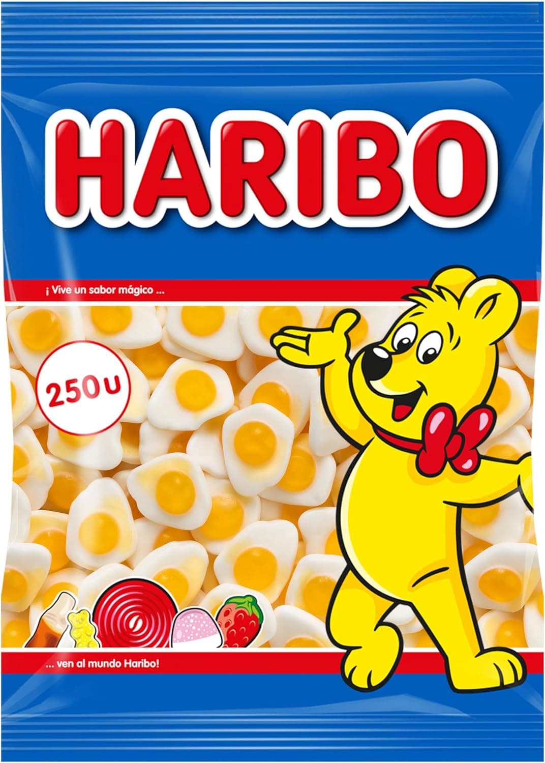 HARIBO ovos 250 unidades, 1,6kg