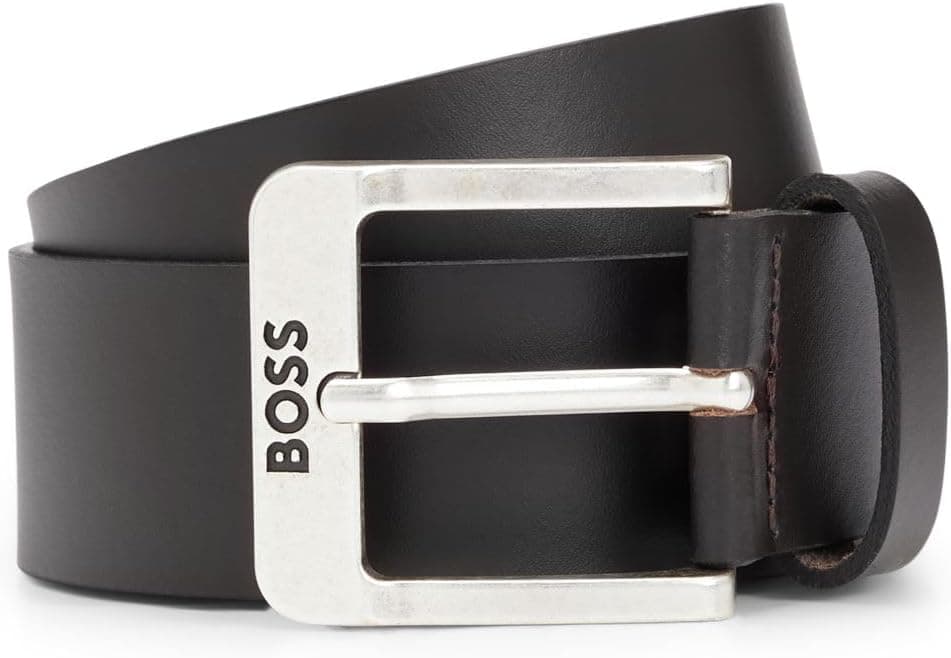 BOSS Jemio_Sz40, Dark Brown202, 95 para homem, cinto para homem