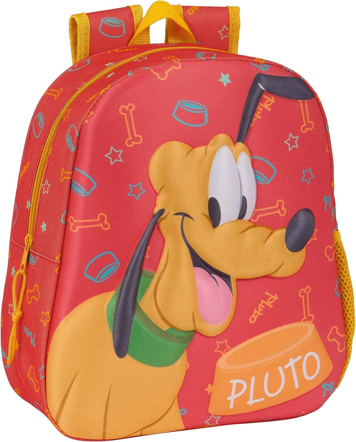 Safta M890a PRINCESAS DISNEY - Mochila Escolar, com Design 3D, Adaptável a Carrinho, Ideal para Crianças de Diferentes Idades, Confortável e Versátil, Qualidade e Resistência, 27x10x33 cm