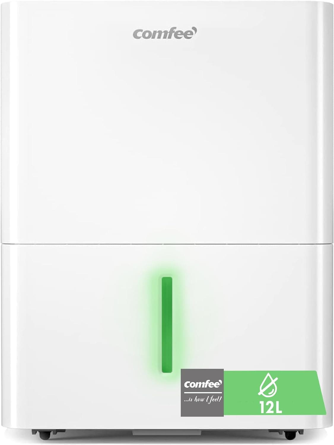 COMFEE ' Deshumidificador 12 L para humidade interior até 20 m2 / 50 m3 - desumidificador silencioso compacto e de baixo consumo - desumidificadores de humidade com depósito extraível e reinício