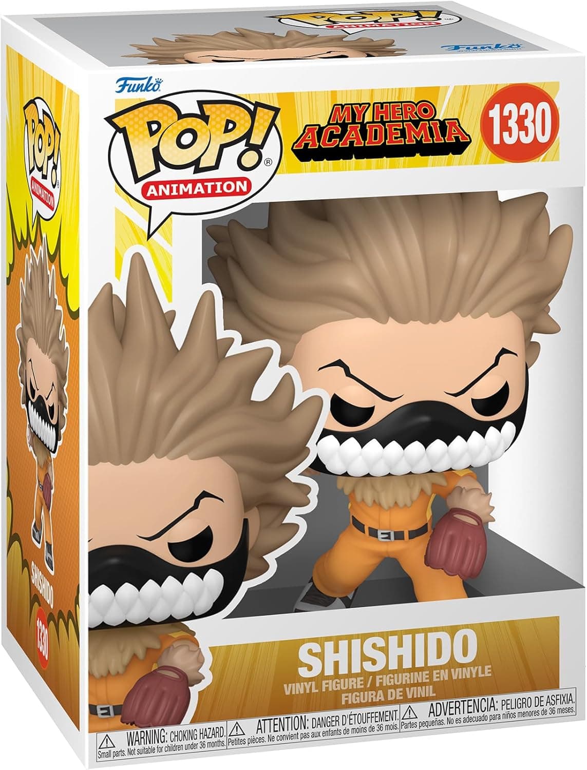 Funko Pop! Animation: MHA HLB - Captain Shishido - (Baseball) - My Hero Academia - figura de vinil colecionável - ideia de presente- Mercadoria oficial 
