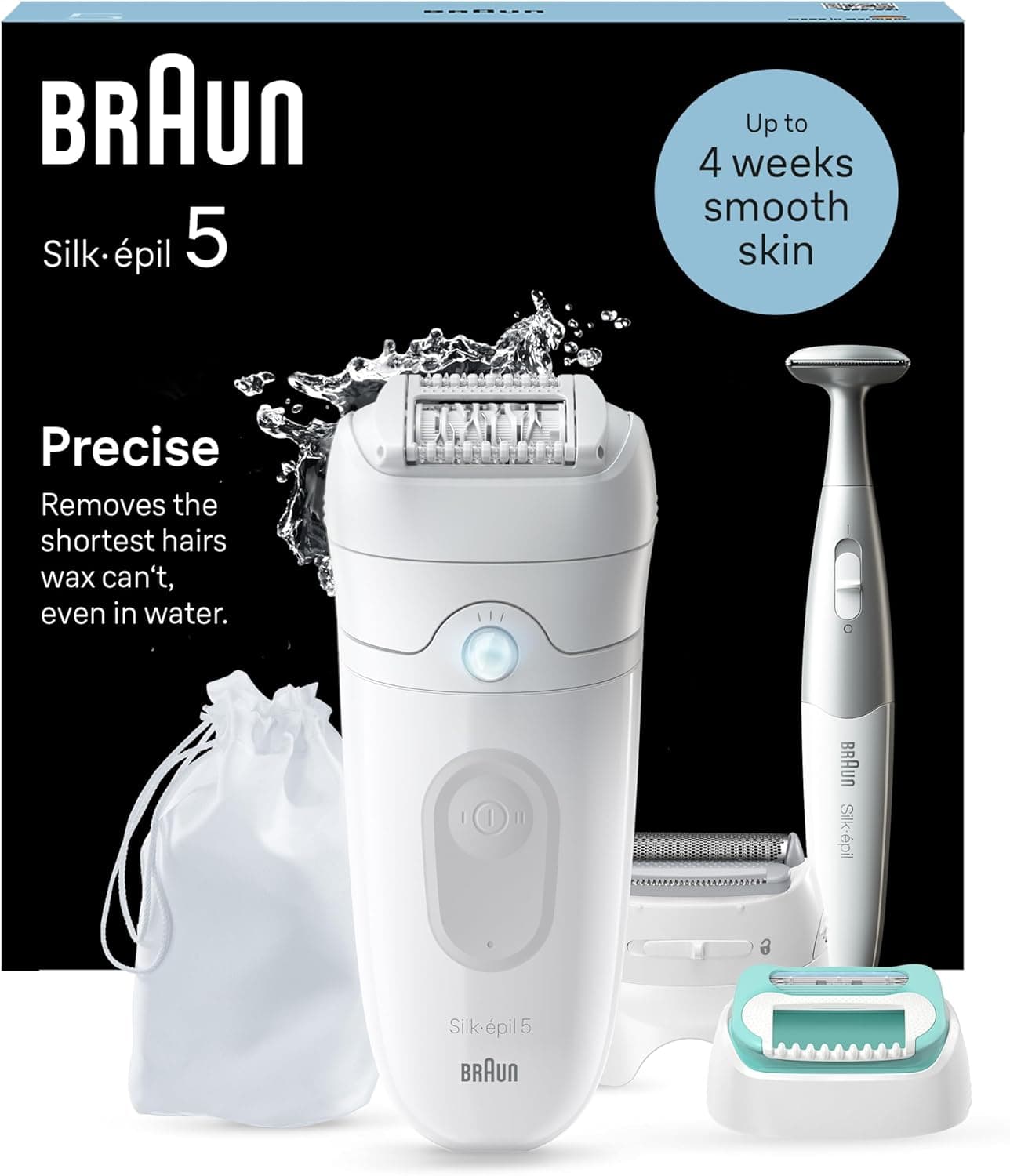 Braun Silk-épil 5-251 | Depiladora elétrica para remoção fácil de pelos e pele suave