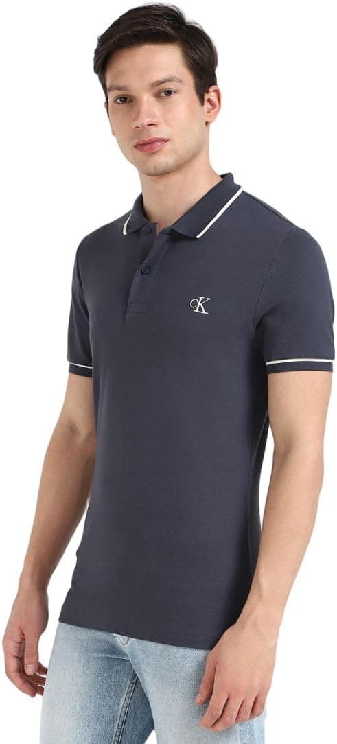 Calvin Klein Polo de manga curta para homem