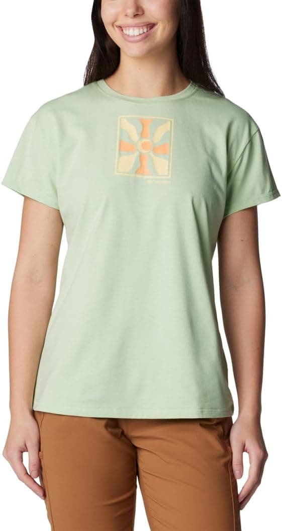 T-shirt Técnica de Manga Curta Columbia Sun Trek SS Graphic Mulher