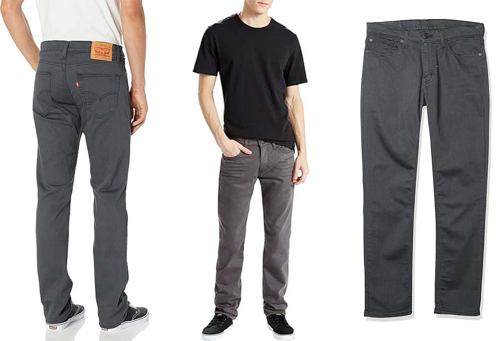 Levi'S 511 Slim Fit Black Stone - 511 Slim Fit Stretch para homem