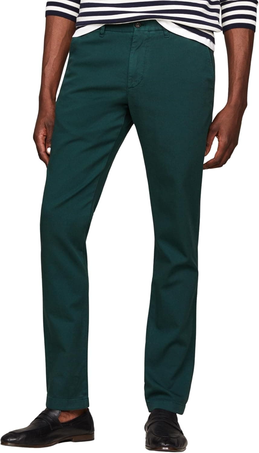 Calças de tecido para homens Tommy Hilfiger