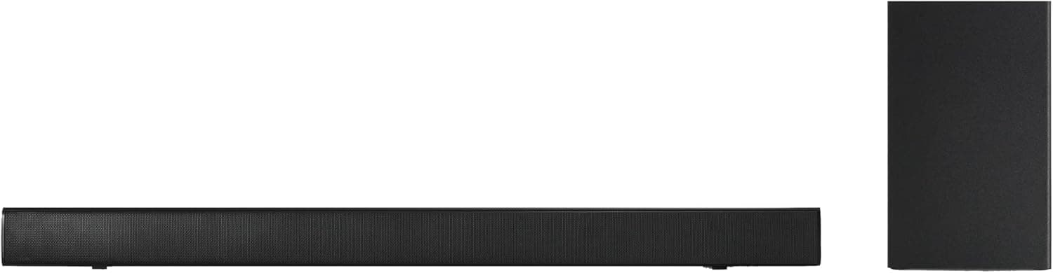 Panasonic SC-HTB150 Barra de som (sem fios e com fios com subwoofer, 2,1 canais, altifalante Soundbar, 100 W, Bass Reflex, HDMI), preto