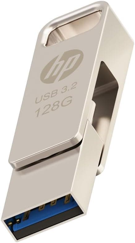 Memória USB PNY HPFD206C-128 prateado 128 GB