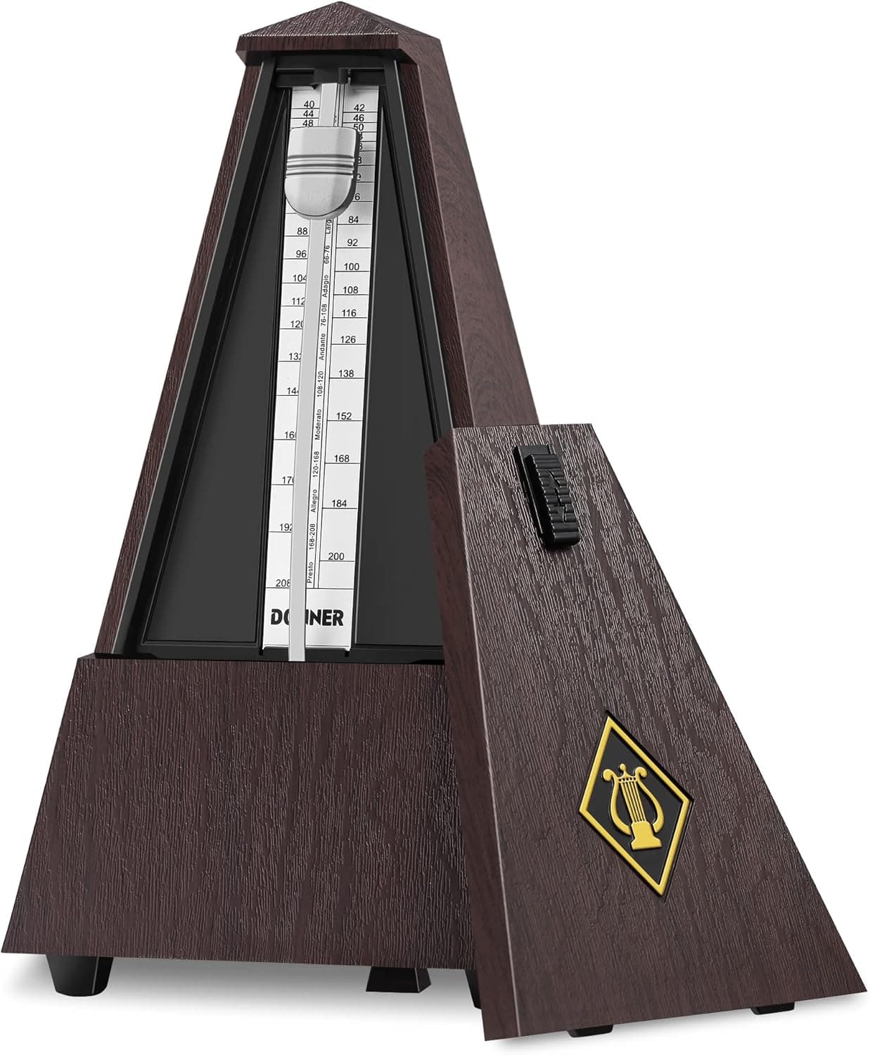 Donner DPM-1 Metrónomo mecânico para piano/violino/guitarra/baixos e instrumentos de vento
