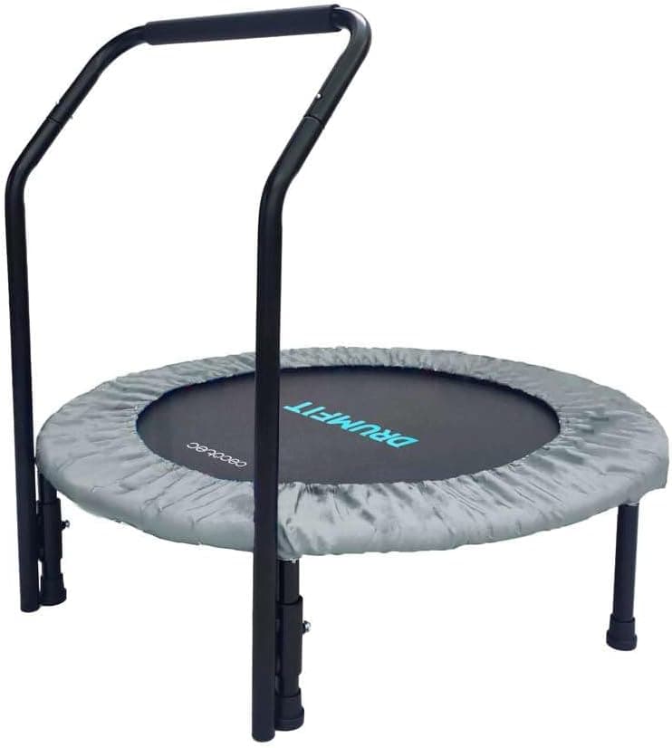 Cecotec Drumfit Jump | Trampolim de fitness desmontável e dobrável para adultos, 92 a 127 cm