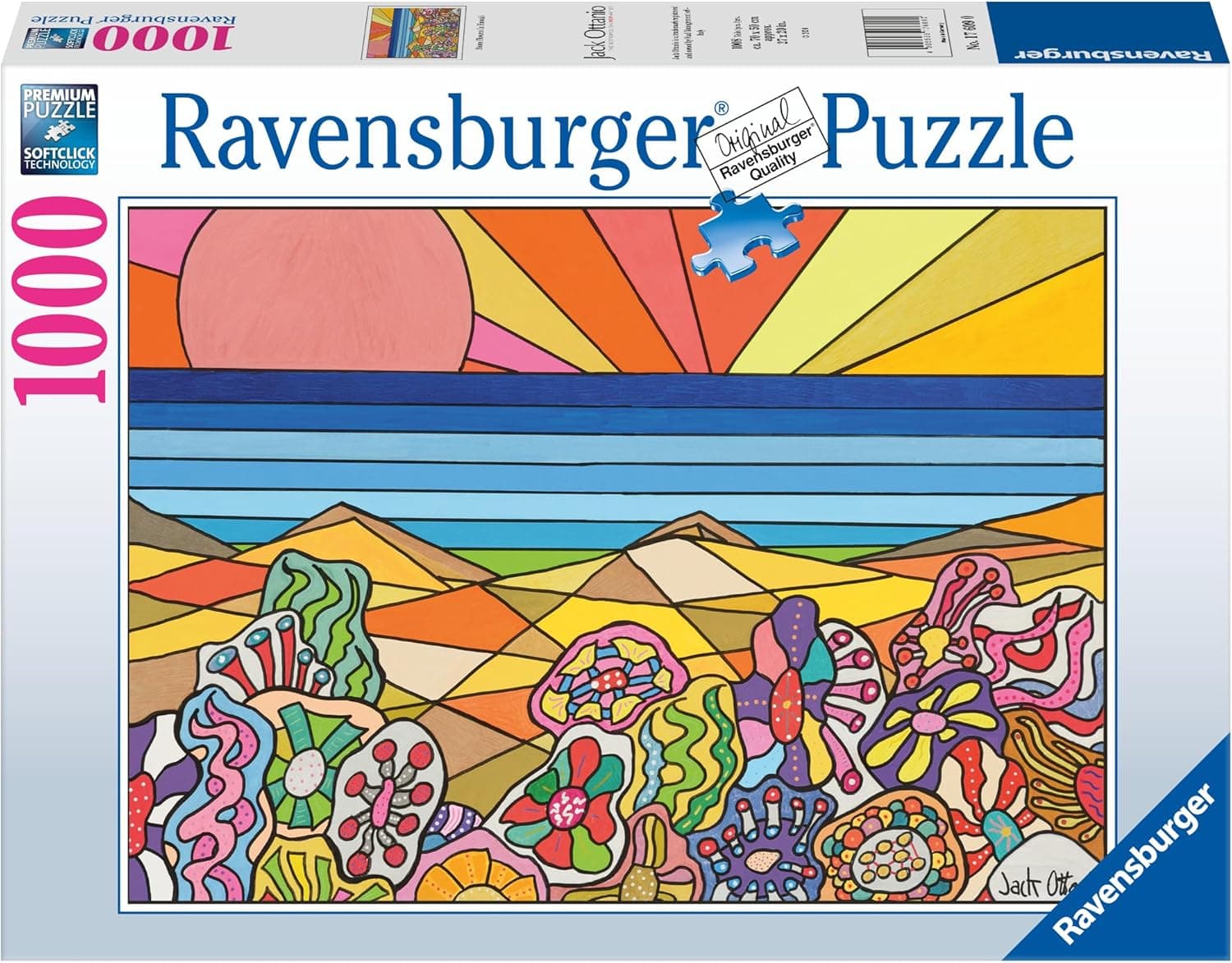 Ravensburger - Puzzle: Hawaii, 1000 peças, puzzle para adultos, quebra-cabeças para adultos, presentes a partir de 14 anos, 70 x 50 cm