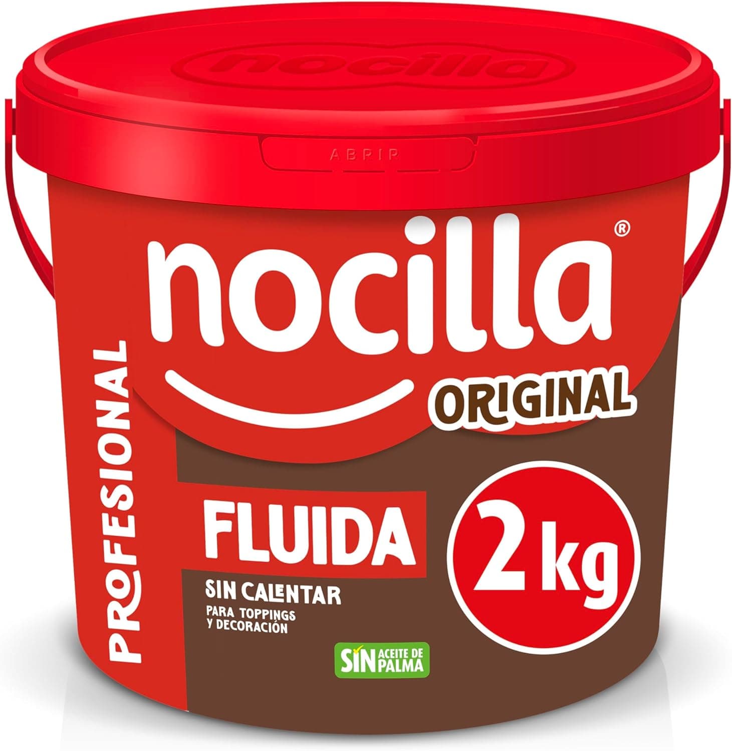 Nocilla, Profissional, fluído com sabor original e avelãs sem óleo de palma - 2 kg