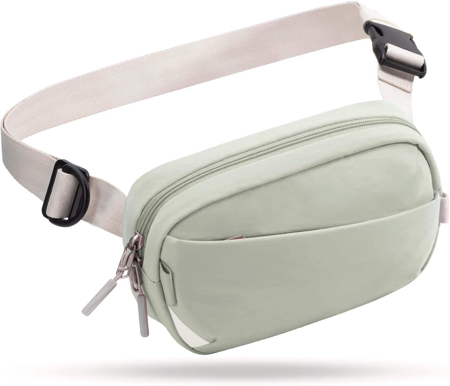 Inateck Bolsa de cintura RFID, bolsa de cintura Fashion com alça ajustável, bolsa crossbody resistente à água para homens e mulheres, bolsa tiracolo Sling multifuncional para viagens, caminhadas