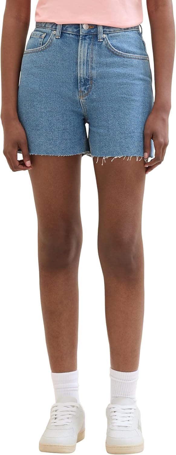 TOM TAILOR Denim Bermudas Jeans Shorts para mulher