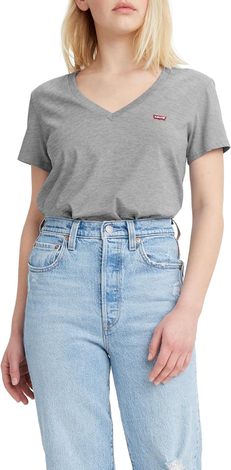 (2 unidades) Levi's 2-Pack V-Neck Tee t-shirt mulher
