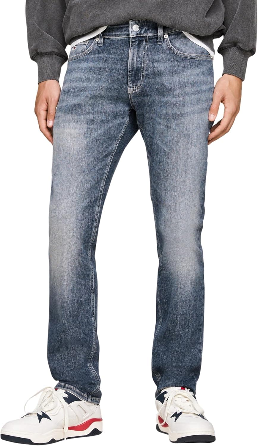 Tommy Jeans Calças de ganga para homem Scanton Slim Fit 