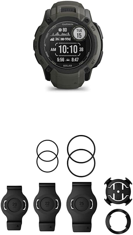 Garmin Instinct 2 Solar – Smartwatch GPS com Infinite Battery Life in Smartwatch Mode & QuickFit Band