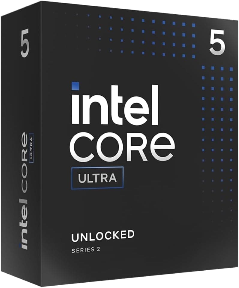 Intel® Core™ Ultra 5 processador para computadores de mesa 245 K de 14 núcleos (6 P-Cores + 8 E-Cores) até 5,2 GHz