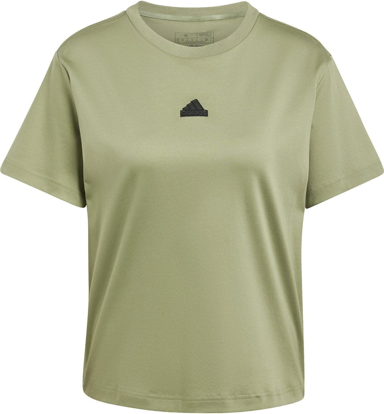 adidas Signature Graphic Print T-shirt de manga curta para mulher