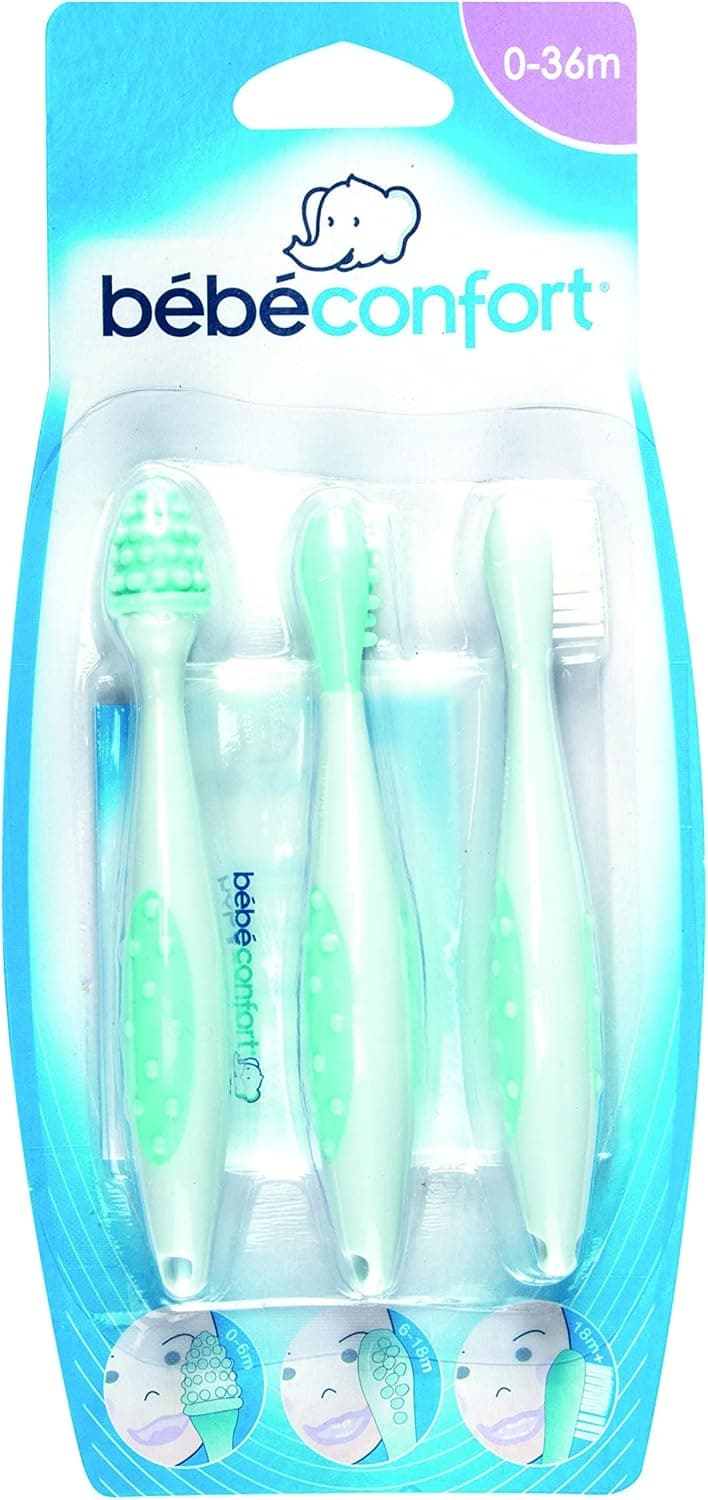 Bébé Confort, Conjunto de 3 escovas de dentes