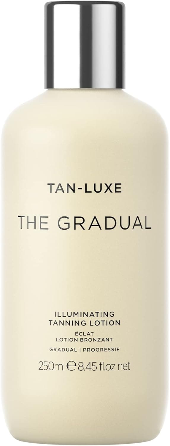 Tan Luxe THE GRADUAL loção autobronzeadora, (250 ml) cuidado da pele autobronzeador com brilho gradual, livre de crueldade animal e vegano