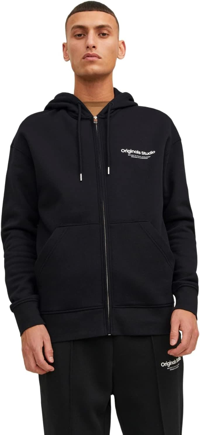 Jack & Jones Jorvesterbro Casaco com fecho de correr capuz para homem