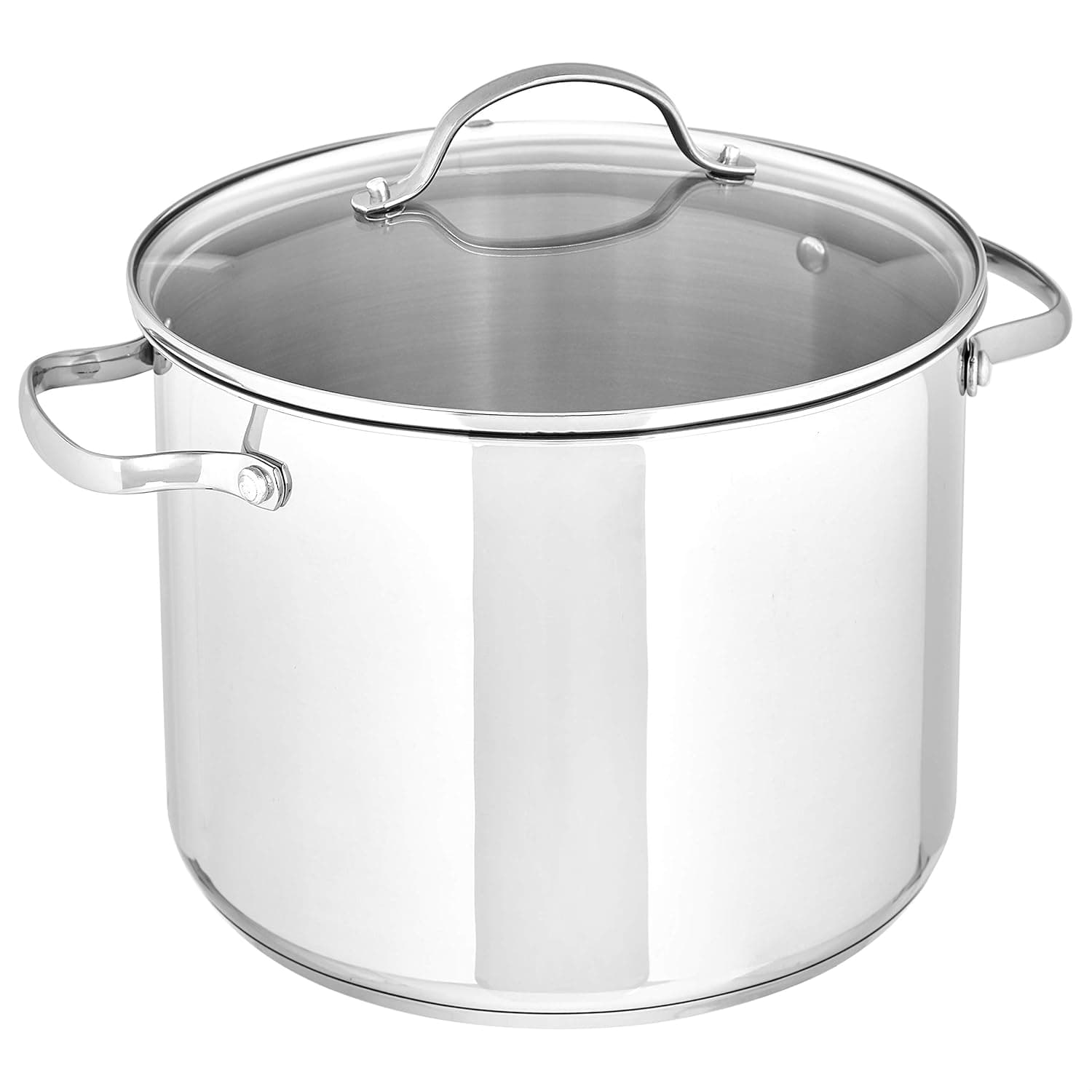 Amazon Basics 3 Quart | Panela de aço inoxidável com tampa