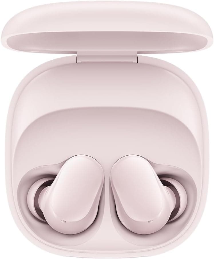 Xiaomi Redmi Buds 6 Play Auriculares sem fios, cancelamento de ruído, leves, até 36 horas de autonomia, Bluetooth 5.4, rosa