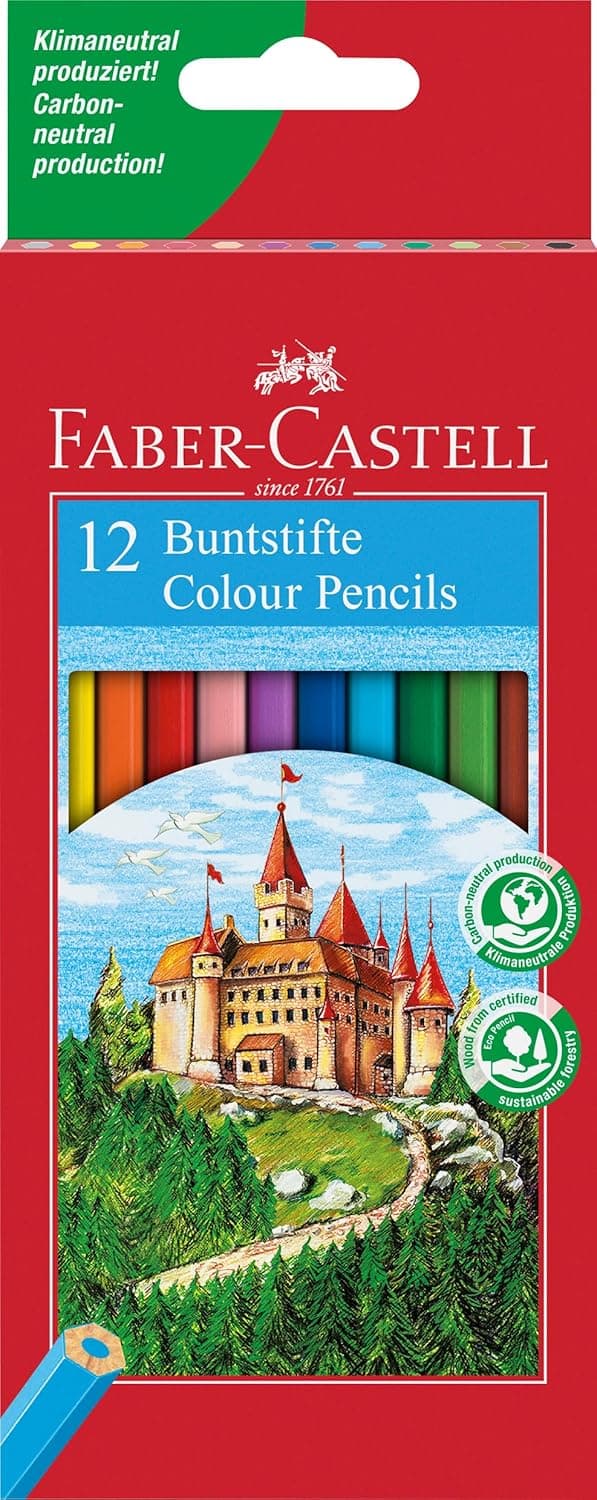 Faber-Castell Estojo para lápis coloridos escolares