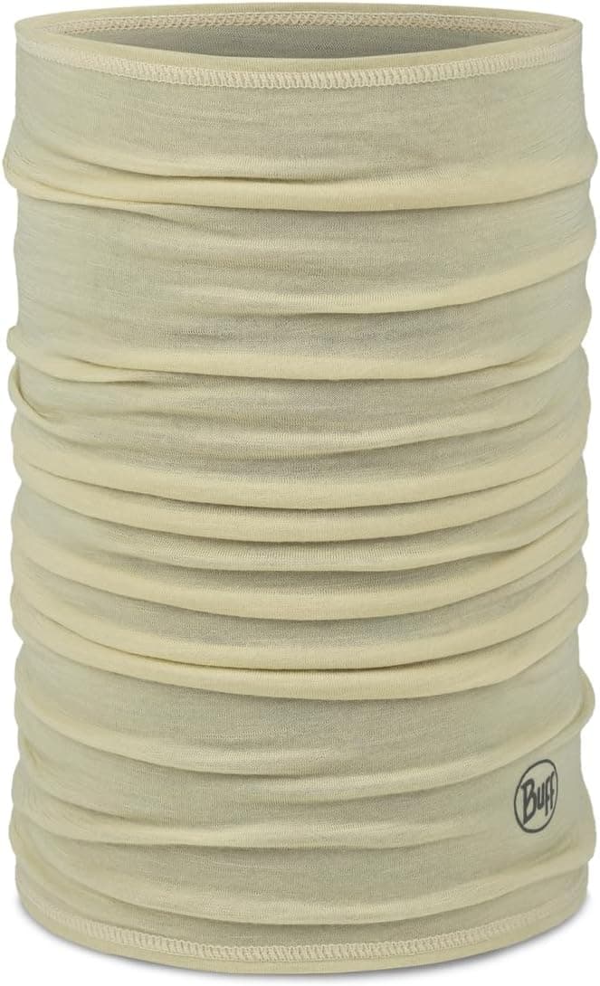 BUFF®, Cueca de pescoço Merino Lightweight homem mulher adulto multifuncional tamanho único, caminhada, leve, conforto, ecológico