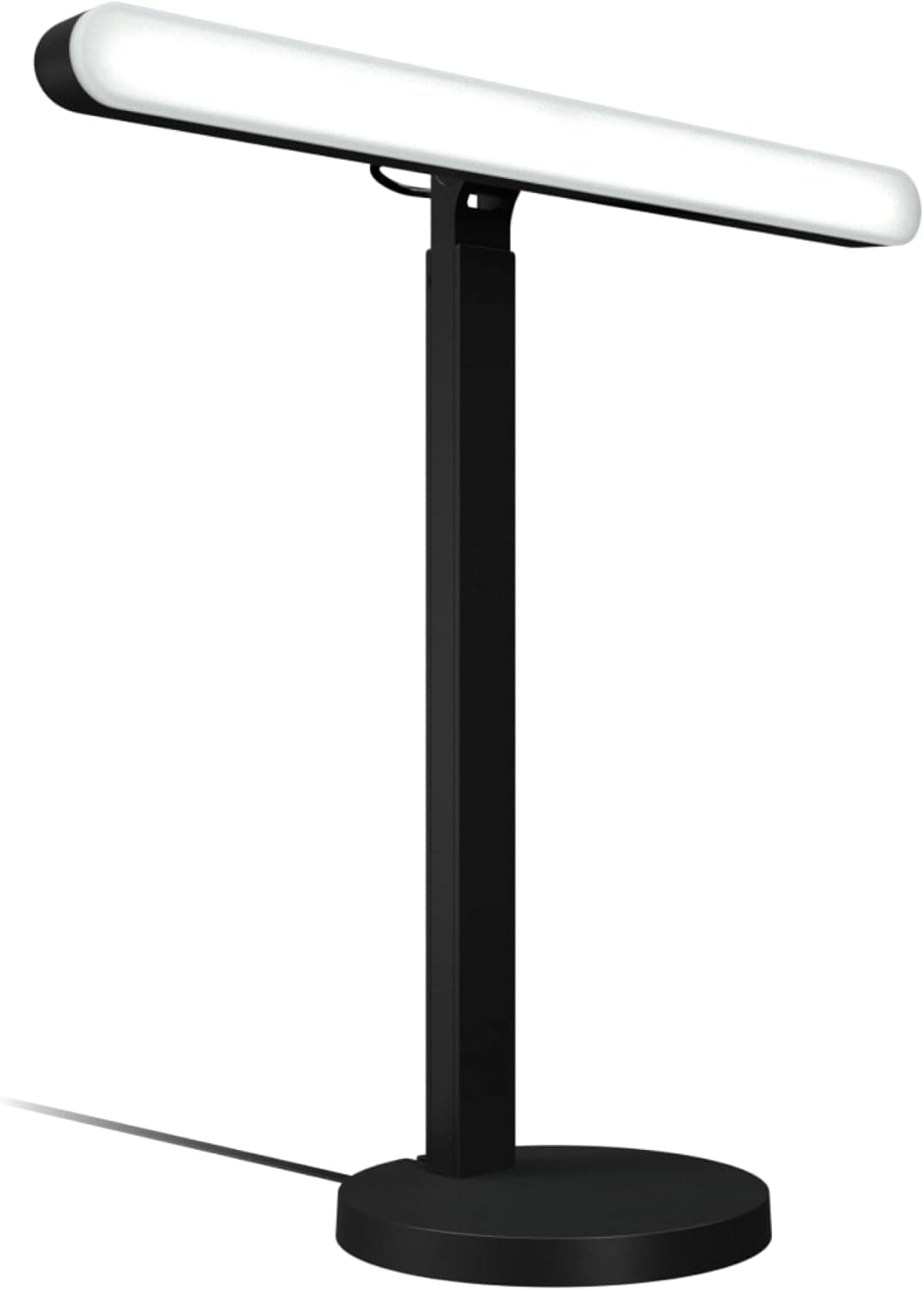 Logitech G Litra Beam, luz LED principal premium para jogar, TrueSoft, suporte de mesa ajustável, configurações de brilho/temperatura de cor, controlo de aplicação de mesa, PC/Mac, grafite
