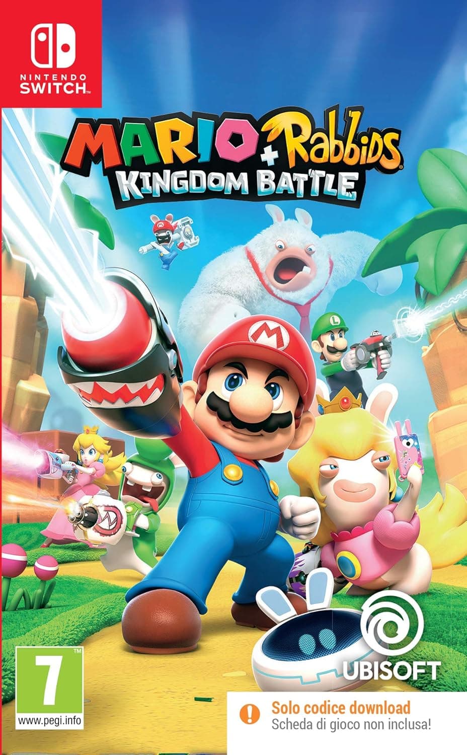 Mario + Rabbids Kingdom Battle Code in Box Switch - Nintendo Switch
