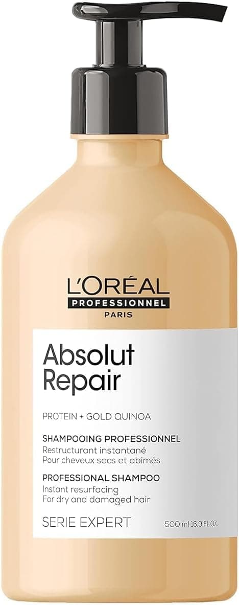 L'Oréal Professional, champô reparador para cabelos secos e danos, Absolut Repair, SÉRIE EXPERT, 500 ml