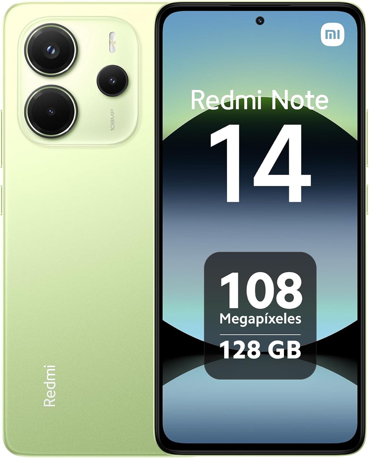Xiaomi Redmi Note 14 | Smartphone 6.67'' AMOLED FHD+ 128 GB câmara 108 MP e carregamento rápido