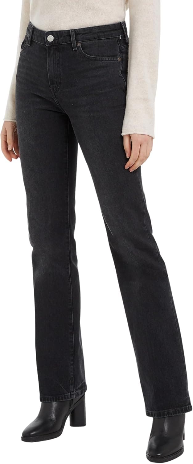 Tommy Hilfiger Bootcut Fit Stretch | Calças de ganga bootcut para mulher