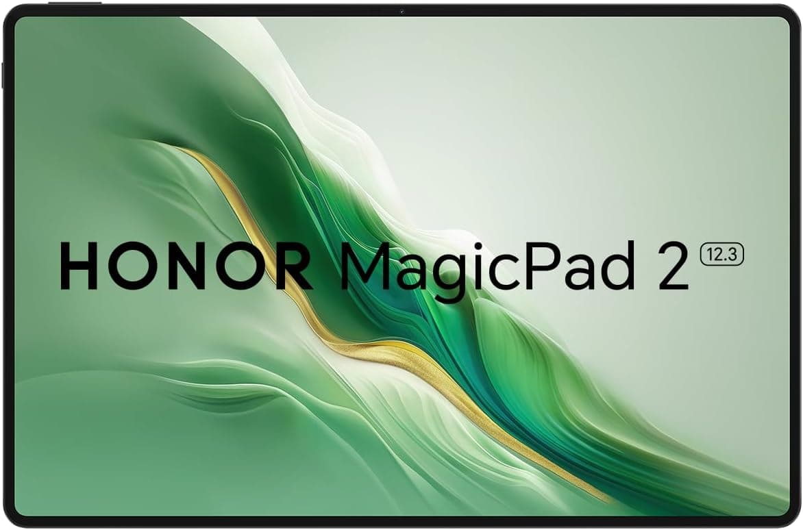 HONOR MagicPad 2 Tablet Wi-FI de 12,3 polegadas, 12 GB + 256 GB, ecrã 3K 144Hz OLED, Snapdragon 8s Gen 3, 8 altifalantes, bateria de 10050 mAh, MagicOS 8.0.1 (Andndroid roid 14), Preto
