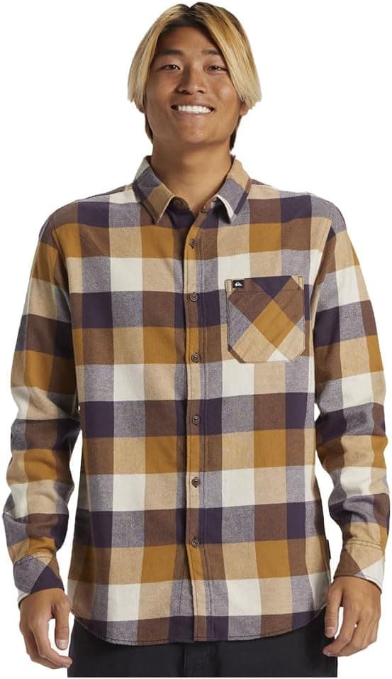 Quiksilver Flannel Motherfly camisa para homem