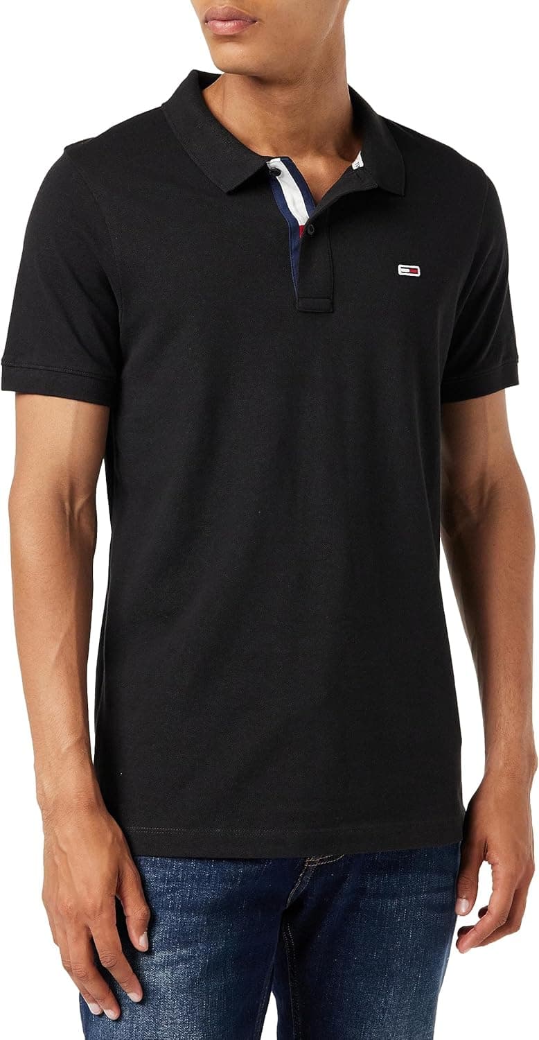 Tommy Jeans Polo de Manga curta TJM Slim Slim Fit para homem