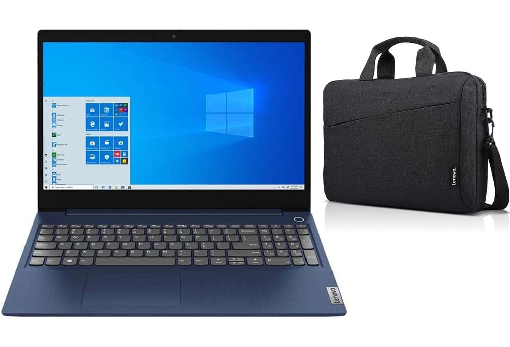 Lenovo IdeaPad 3 Gen 6 Computador portátil FullHD de 15,6" (AMD Ryzen 7 5700U, 8 GB RAM, 512 GB SSD e pasta de carregamento superior casual para computadores portáteis (15,6") T210