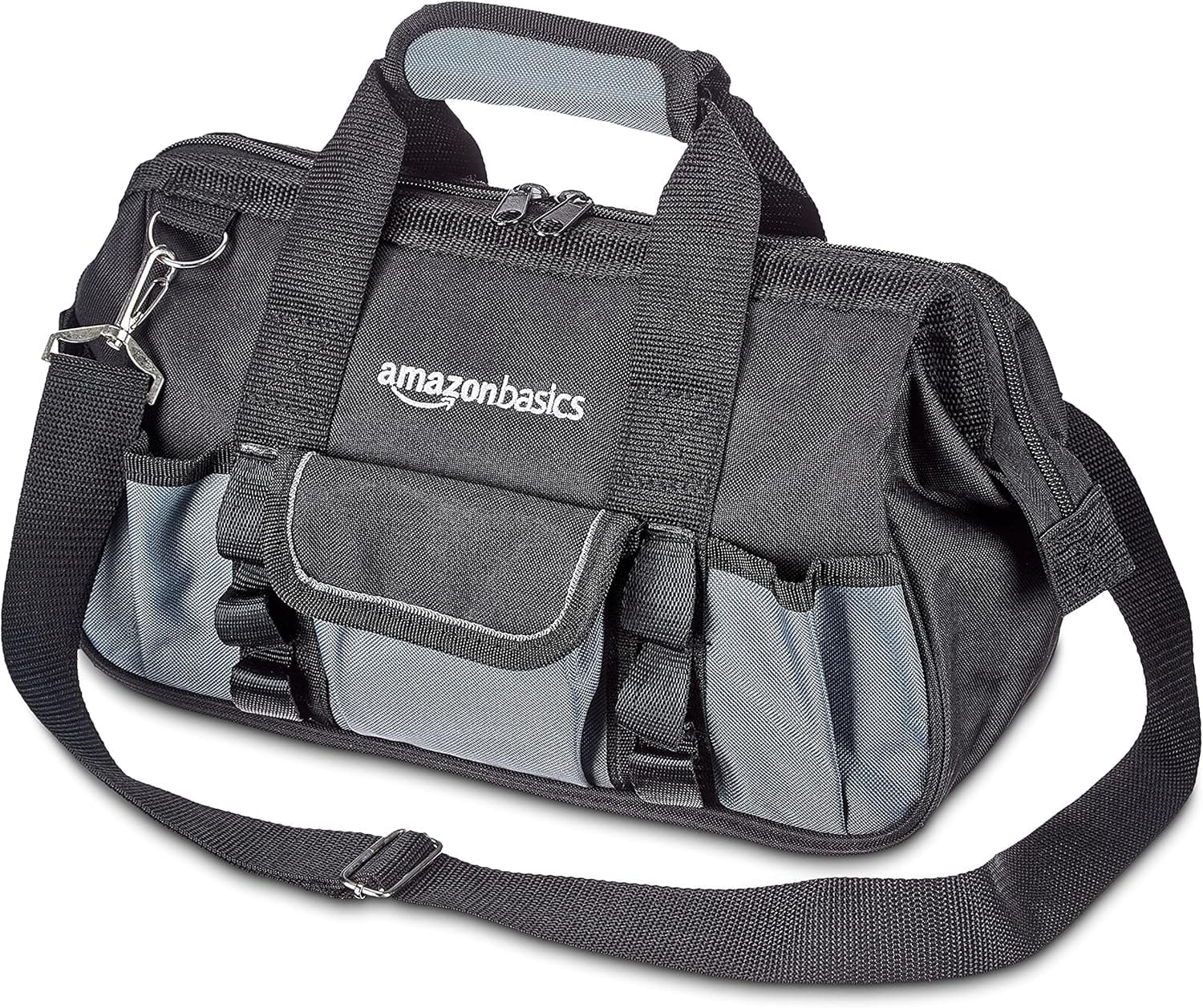Amazon Basics Saco de ferramentas, 30,5 cm, preto