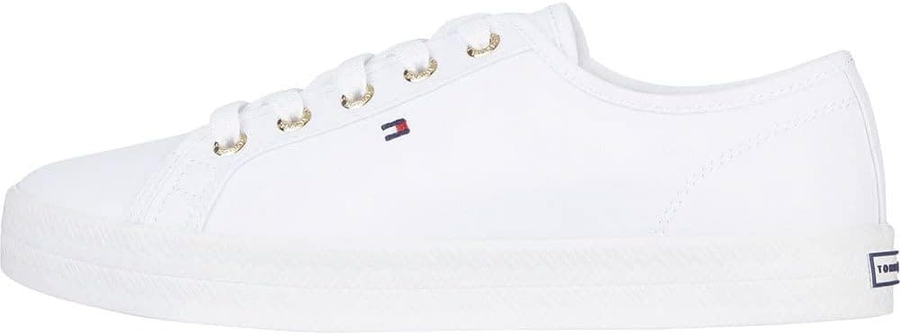 Tommy Hilfiger Essential | Sapatilhas casuais com sola vulcanizada para mulher