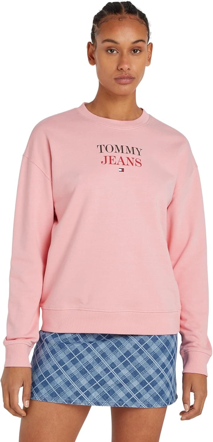 Tommy Jeans Camisola de gola redonda para mulher