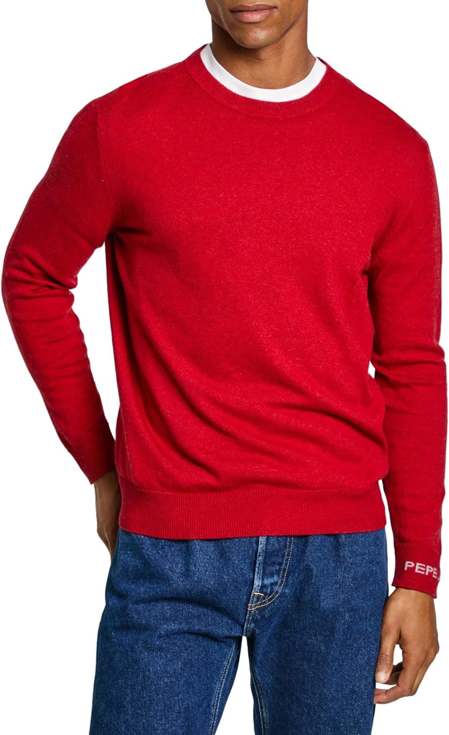 Pepe Jeans New Andre Crew Neck Camisola de malha para homem