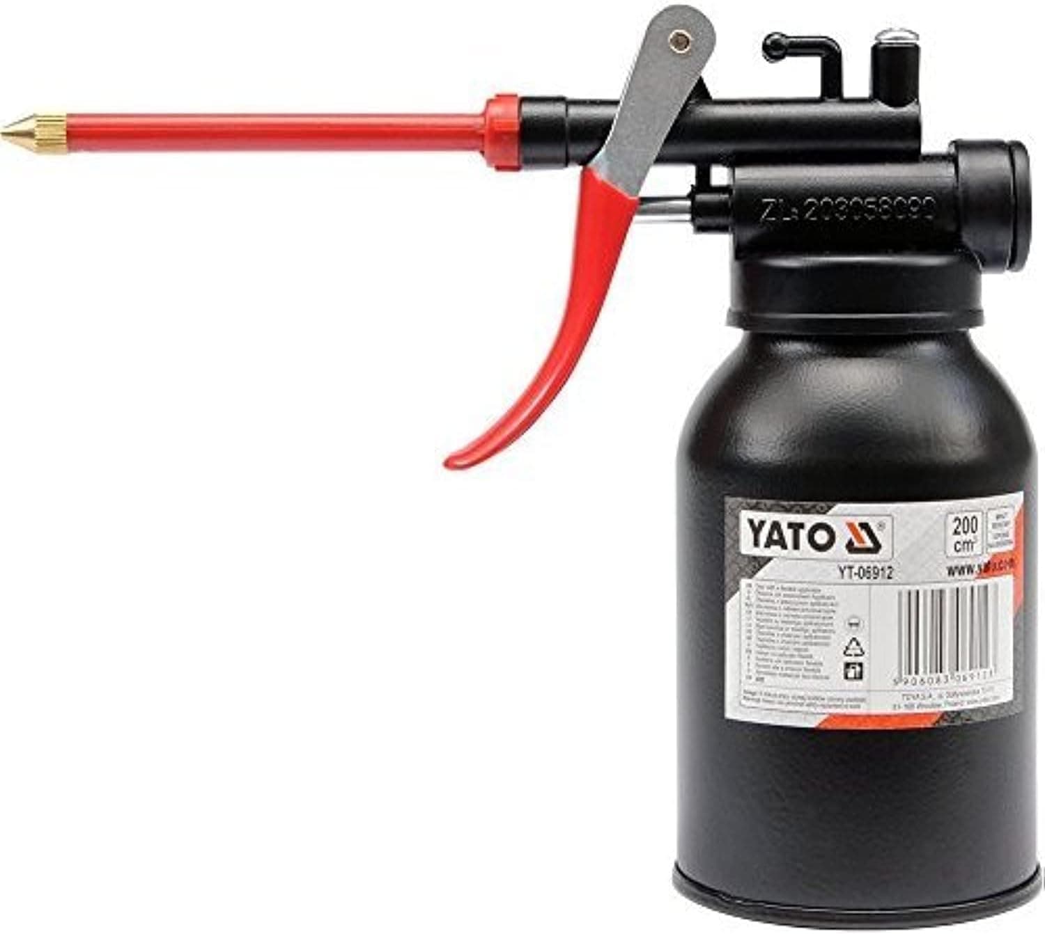 YATO YT-06912 - lata de óleo com aplicador flexível de 200 ml
