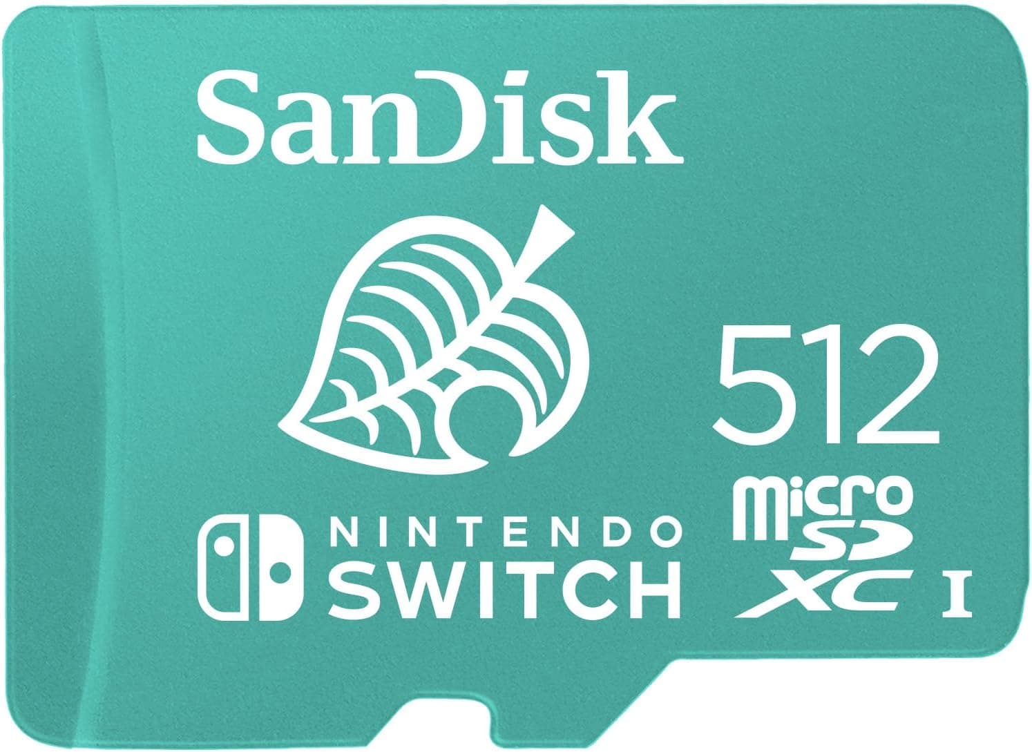 SanDisk Nintendo Micro SDXC 512 GB para Nintendo Switch consoles, até 100 MB/s, edição animal Crossing, adicione armazenamento à sua consola Nintendo Switch, UHS-I, Class 10, U3