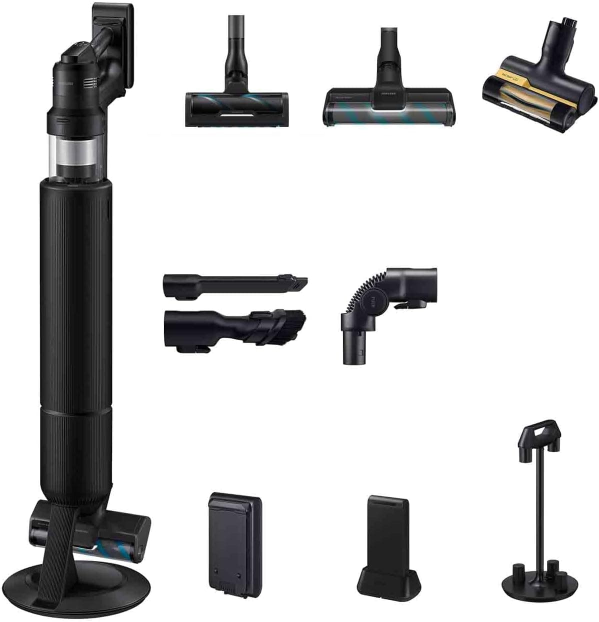 Samsung Aspirador sem cabo Bespoke AI Jet Ultra 400W com sistema de filtragem HEPA VS90F40DEK/WA