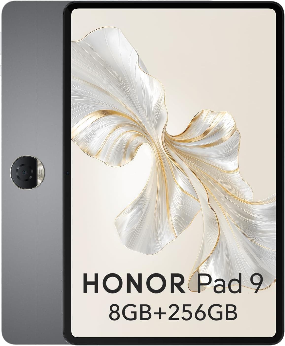 HONOR Pad 9 8 GB 256 GB Tablet, 12,1 polegadas 120 Hz 2,5 K Fullview Display, Snapdragon 6 Gen 1, 8 altifalantes, corpo de metal, Android 13, Google Service WiFi Tablet, cinzento