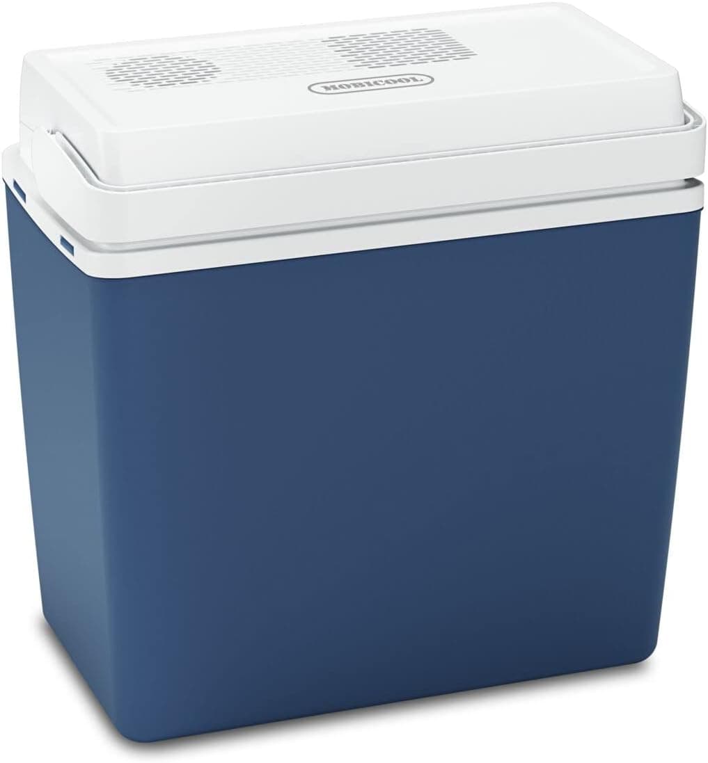 MOBICOOL Mirabelle MM24 DC Geladeira elétrica, 21 litros, 12 V para carros e camiões, azul